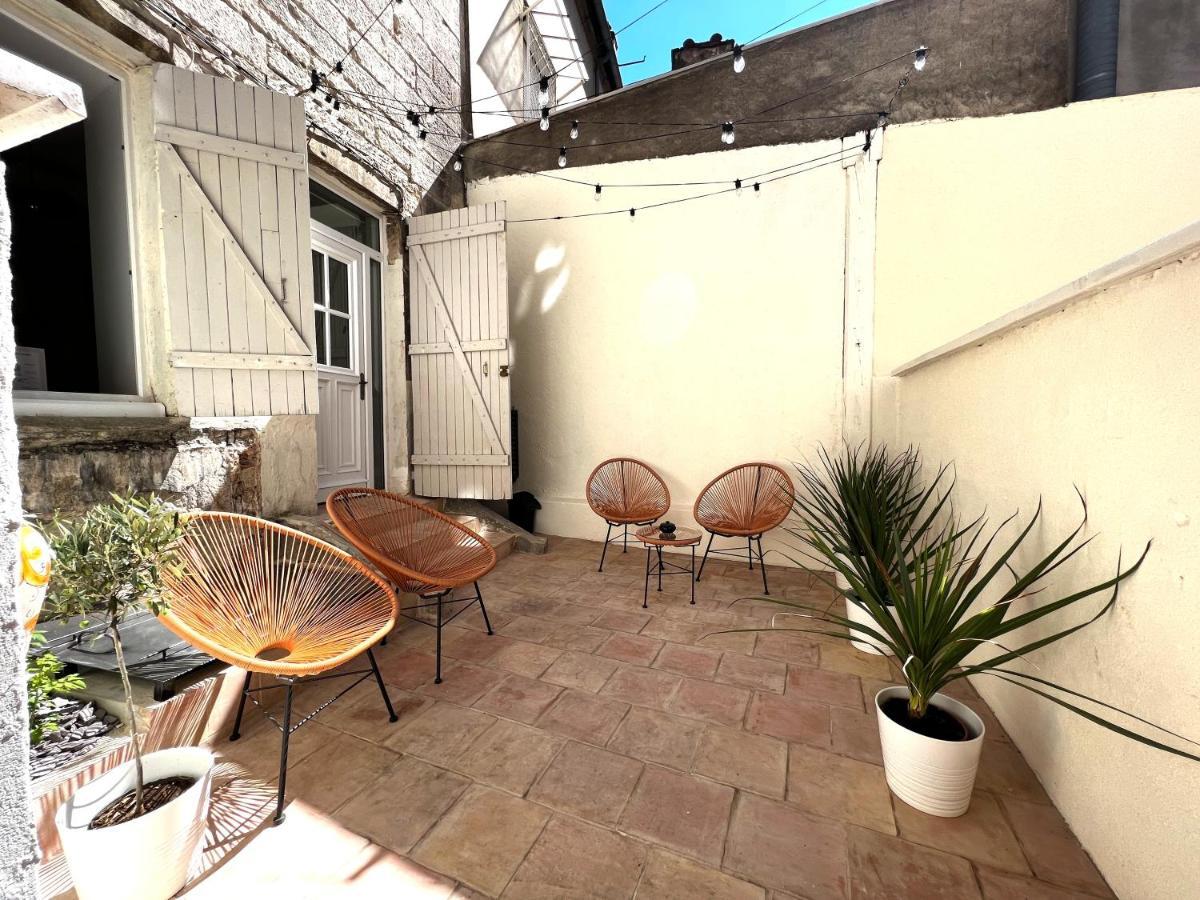 Ferienwohnung Le Duc - Coeur De Dijon - Avec Terrasse Et Climatisation Exterior foto